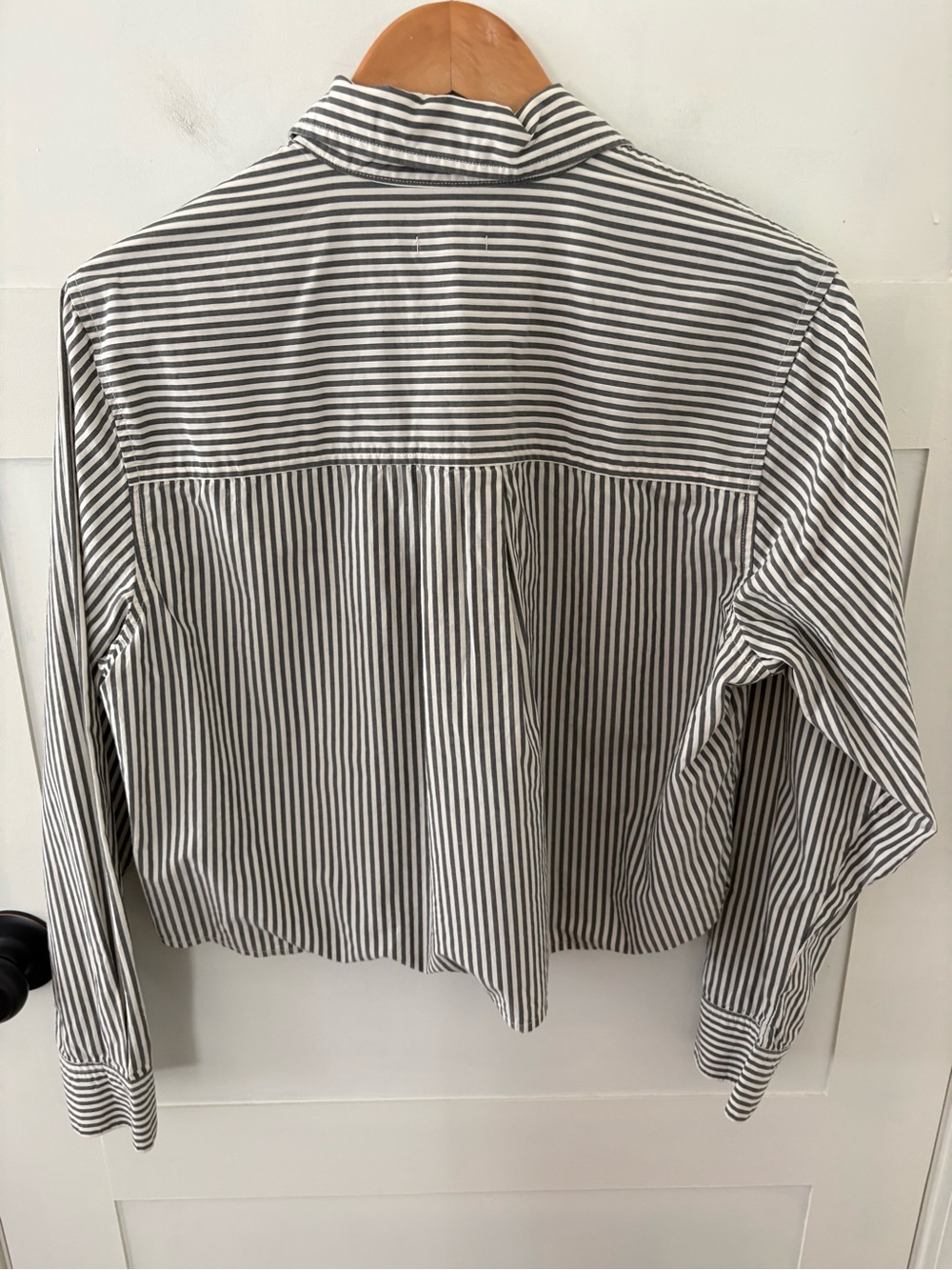 Rails Ramy Shirt Noir Stripe Button Down. Size Large. - Picture 5 of 10